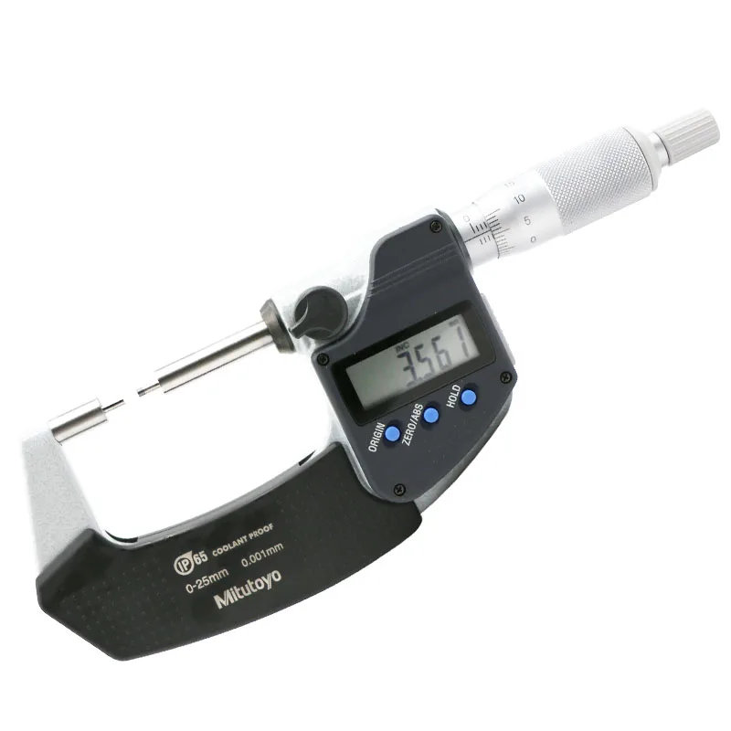 Mitutoyo 331 261 30 SPM2 25MX Spline микрометр IP65 φ 2 мм * 5 0 25 001 Микрометры с цифровой