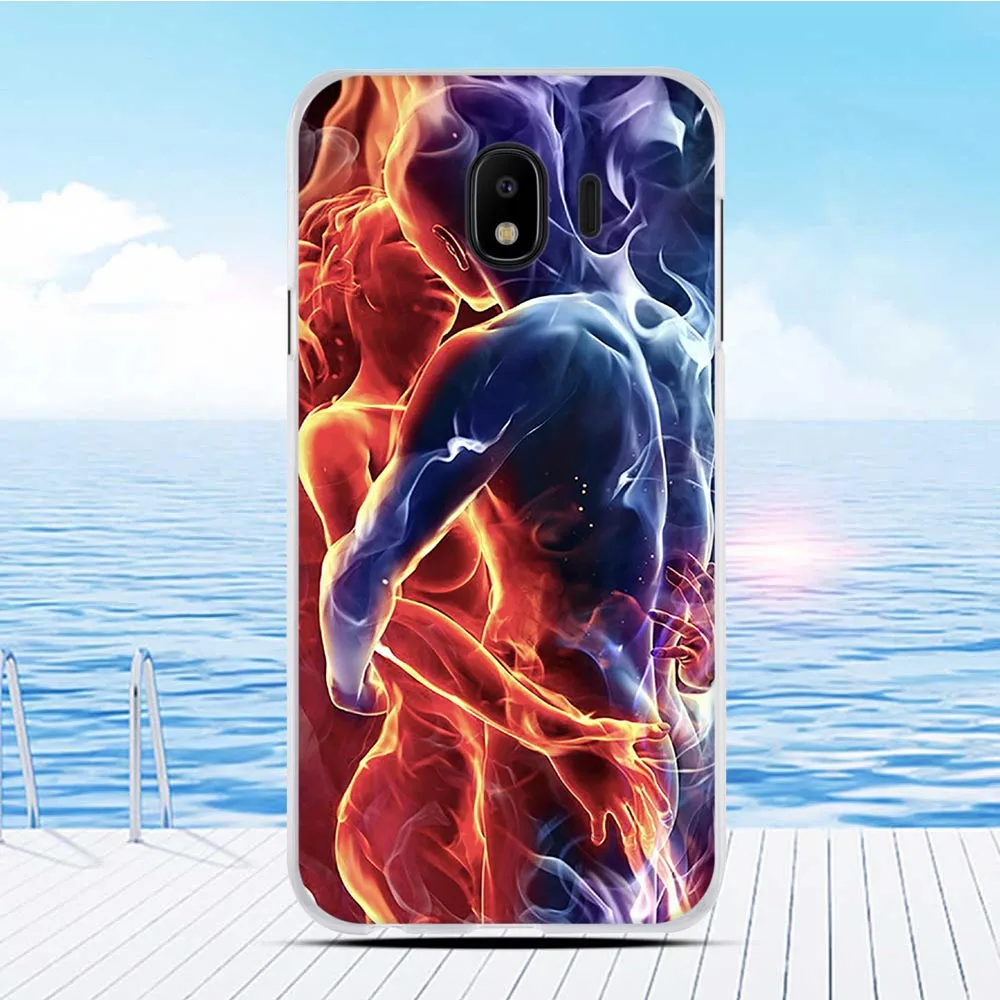 Чехол для Samsung Galaxy J4 2018 Тонкий силиконовый чехол J400 телефона J400F|Бамперы| |