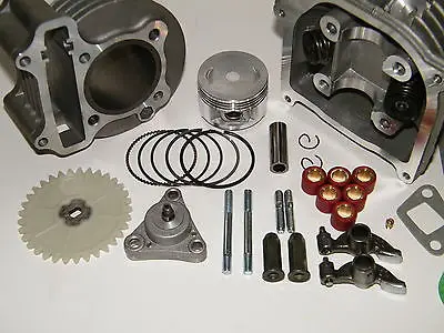 CHINESE SCOOTER GY6 50cc 60cc upgrade to 80cc Big Bore Performance Kit 139QMB Chinese Scooter Parts big bore | Автомобили и