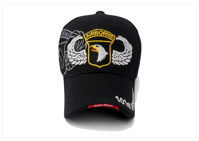 101st Airborne Division мужская бейсбольная Кепка s US Army Snapback шапки AIR FOREC Спортивная тактическая Кепка папа шляпа 5 Панель Кость