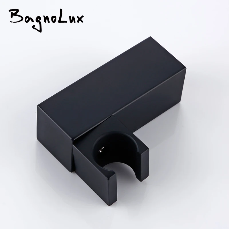 

Bathroom Shower Accessories Wall Mounted Hand Shower Holder Wall-Mount Hand Shower At 360 Swivel Adjustable With 1/2" Connection