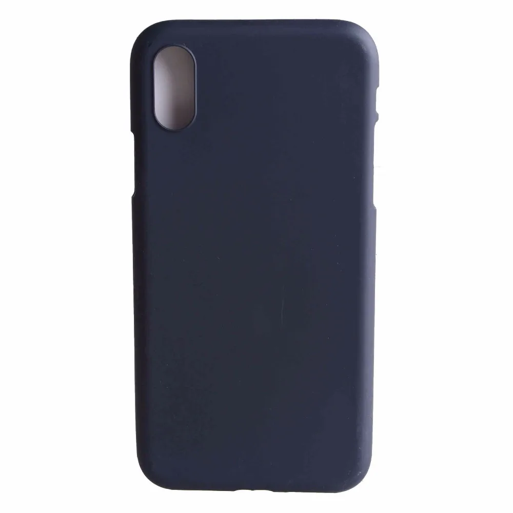 Чехол для iPhone X матовый мягкий гелевый из ТПУ Apple iphone 4 4S 5 5SE 5C 6 6S Plus 7 8 touch задняя