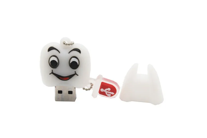 JASTER флеш-накопитель подарок зубы Милая модель 8 ГБ/16 ГБ/32 ГБ/64 Гб Usb флеш-накопитель, зубная флеш-карта памяти Флешка стоматолога U диск