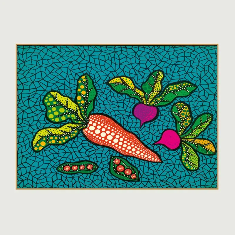 Самоотверженное искусство Yayoi Kusama фиолетовая тыква на холсте напечатанная картина маслом на холсте настенная живопись для домашнего декора Настенная картина