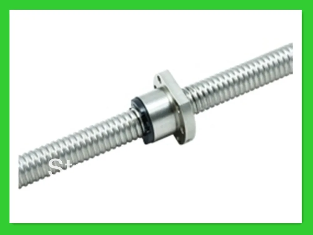 

Rolled ballscrew C7grade SFS1620 with single nut can be end machine 600MM if offer the drawing