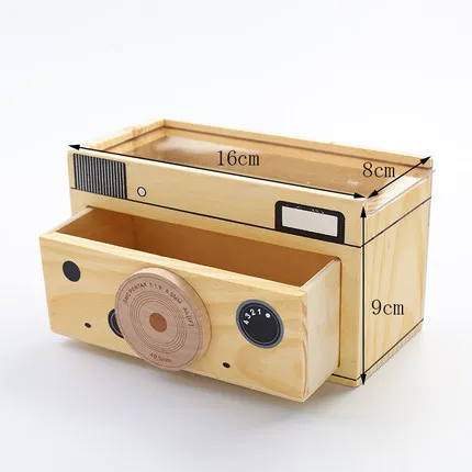 Drawer Design Креативный деревянный держатель для ручек стол органайзер офисный стол аксессуары-карандаш держатель с ящиком - Цвет: Drawer Design