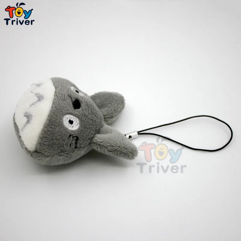 100 шт Kawaii Totoro плюшевые игрушки Triver мягкие животные куклы брелок Подвеска Дети День рождения Рождество Свадьба Подарок