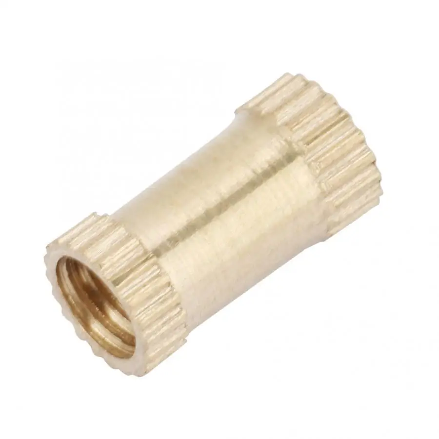 t nut M4 Brass Cylinder Knurled Round Molded-in Insert Embedded Nuts nut for wood