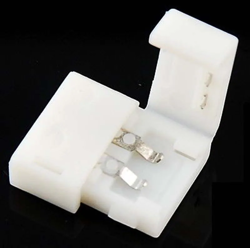 10 шт./лот 8 мм 3528 Светодиодная лента коннектор|3528 led strip connector|led connectorstrip connector |