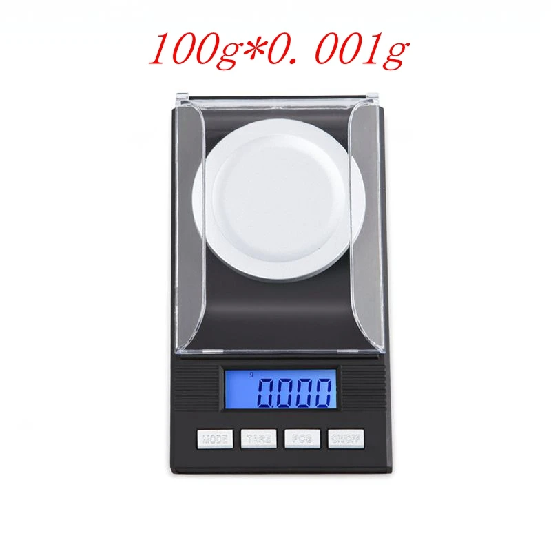 Цифровые ювелирные весы с ЖК дисплеем 100 г 0 001 г|electronic balance|laboratory weightscale lab |
