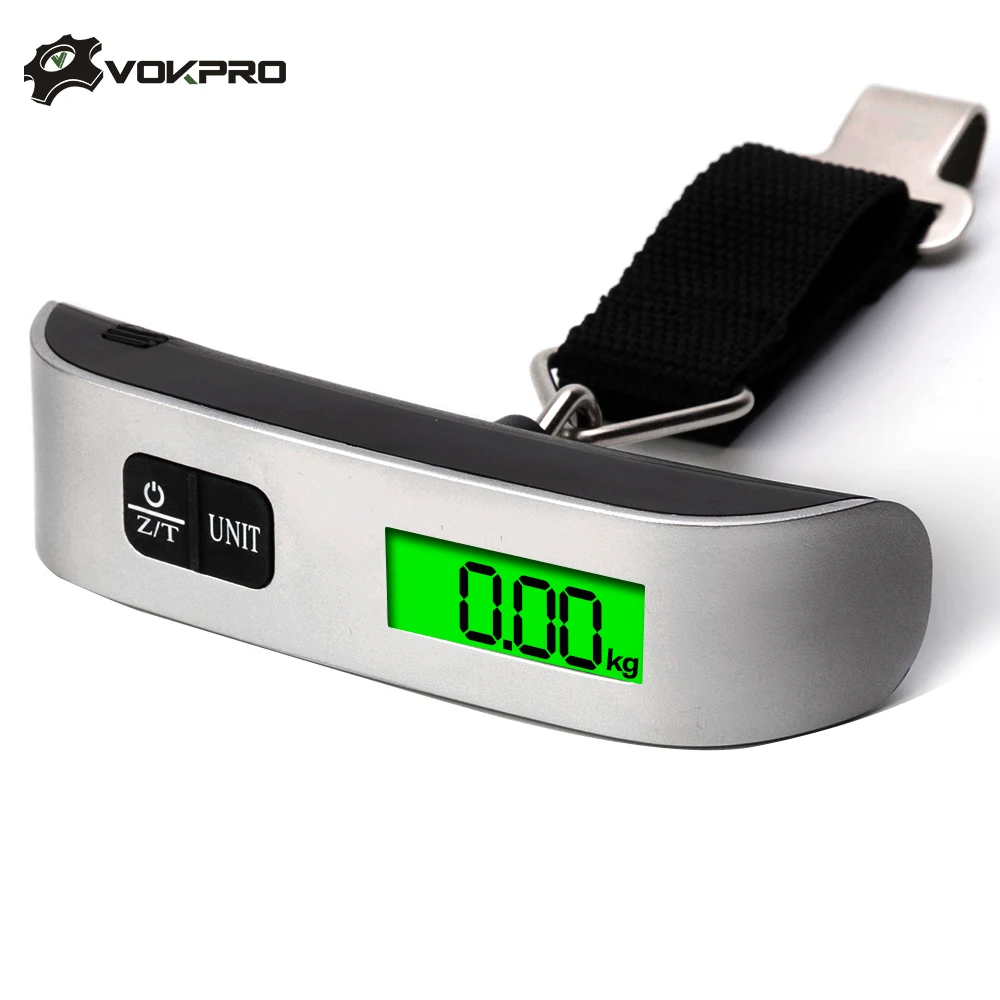 50 кг/110lb цифровой Электронные весы для багажа Портативный Весы для чемодана обрабатываются дорожная сумка взвешивания безмен ручные весы с крючком