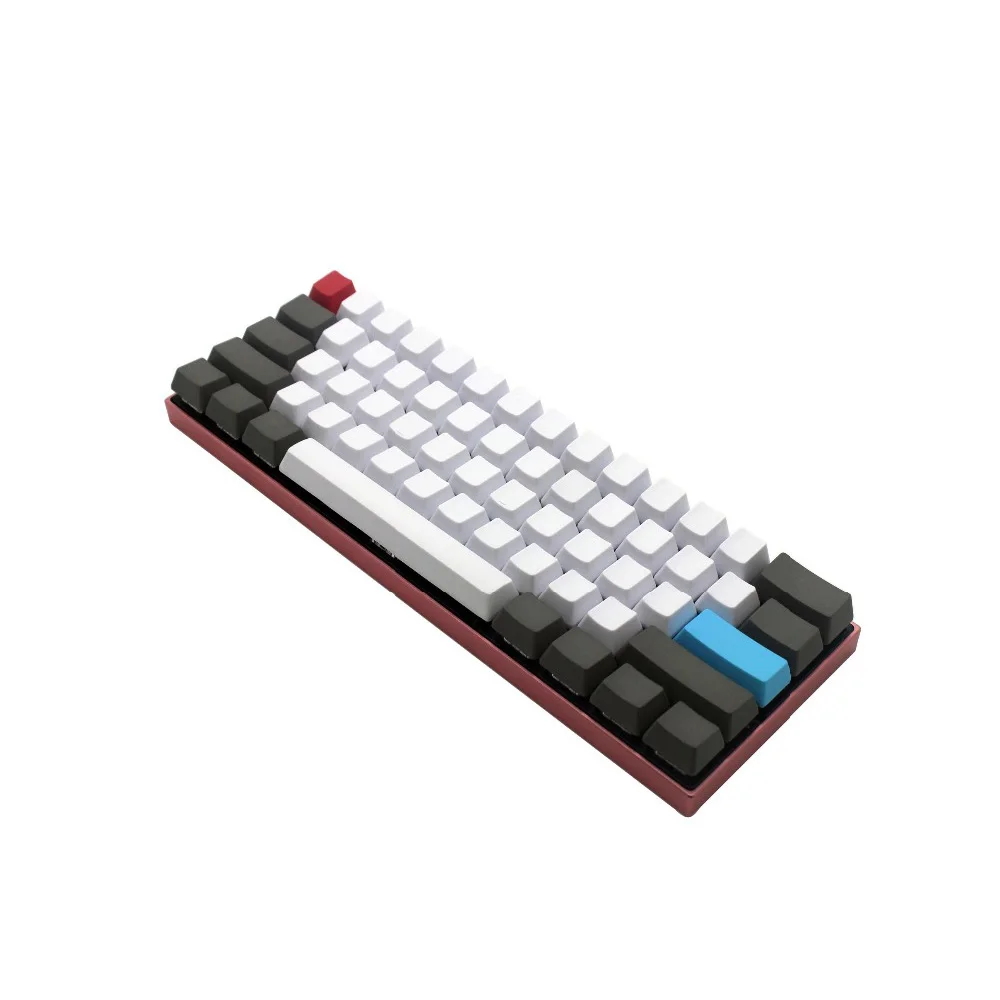 Kit 1 Blank YMDK заказной 61 ANSI набор ключей OEM профиль толстый PBT набор ключей подходит для Cherry MX переключатели Механическая игровая клавиатура - Цвет: Kit 1 Blank