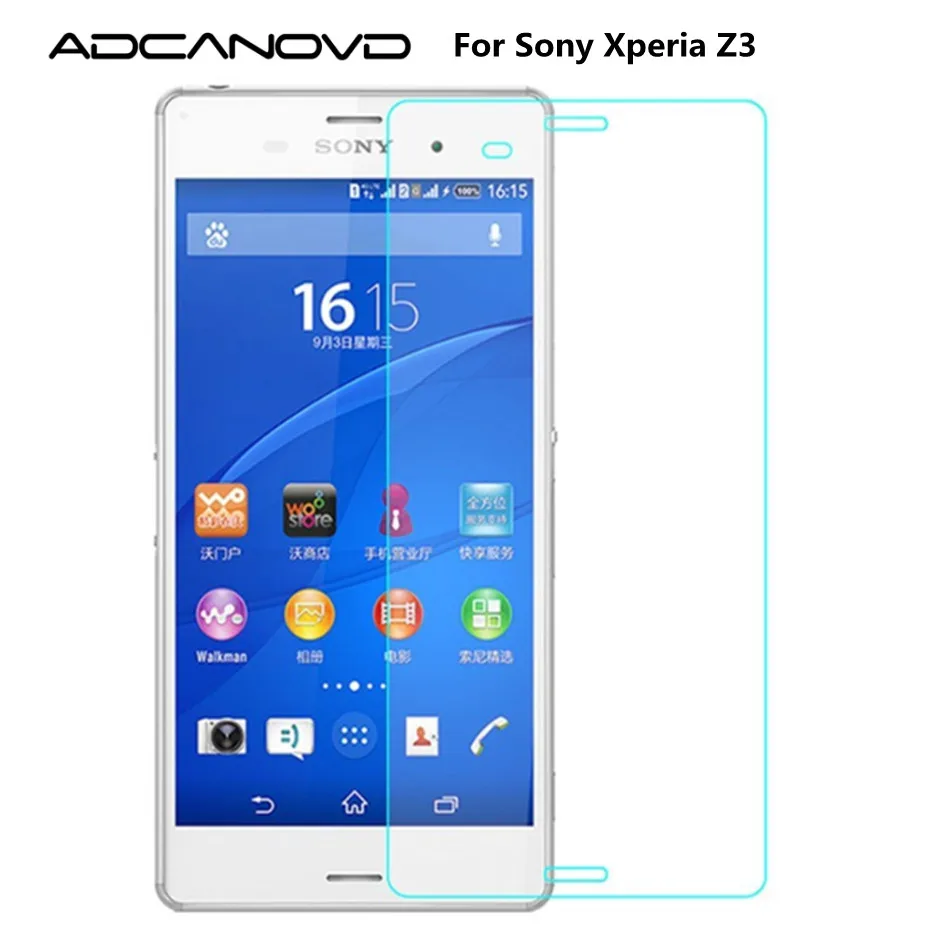 2 шт. для Sony Xperia Z3 SO-01G 401SO D6633 D6643 4G Dual Lte Противоударная защитная пленка из