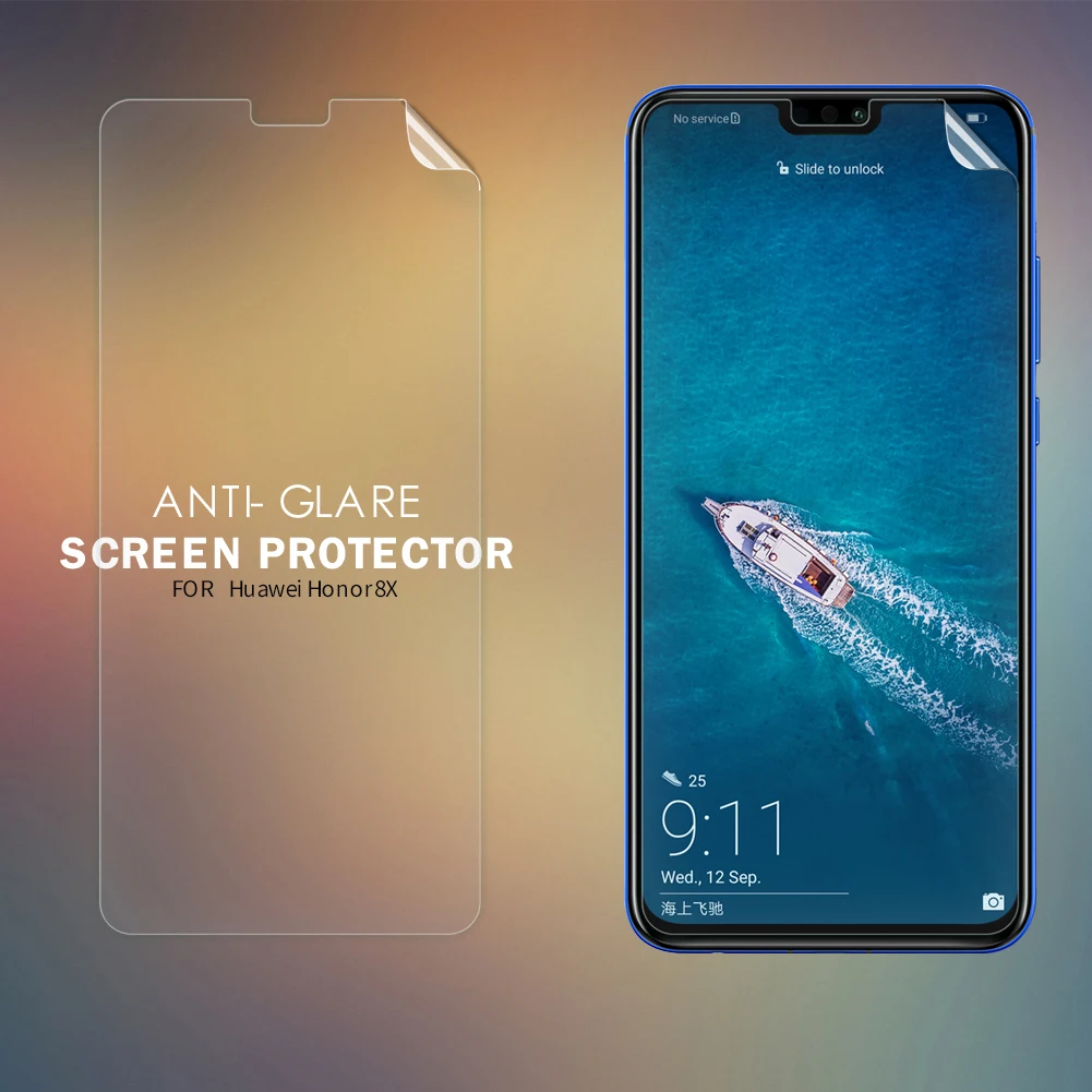 Для Huawei Honor 8X Антибликовая Защитная пленка для экрана матовая защитная против
