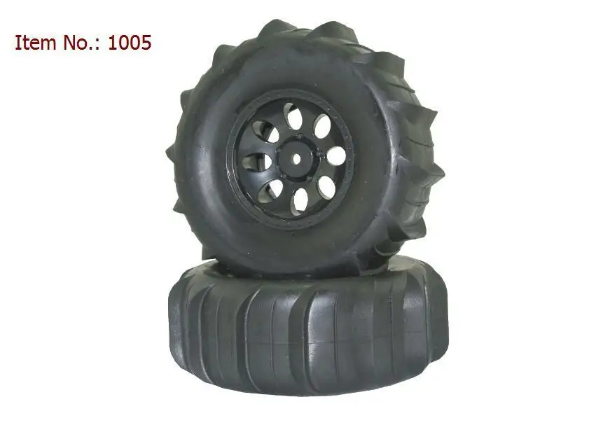 Новинка (4) набор колесных дисков 1 9 дюйма черного цвета диаметром 100 мм для AXIAL tamiya
