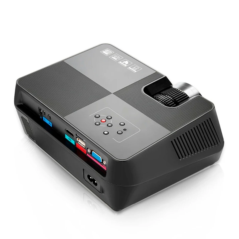 Gt-S8 800x480 портативный мультимедийный ЖК-проектор с Hdmi Usb AV VGA поддержка 720P Tf интерфейс для домашнего кинотеатра Au Eu U