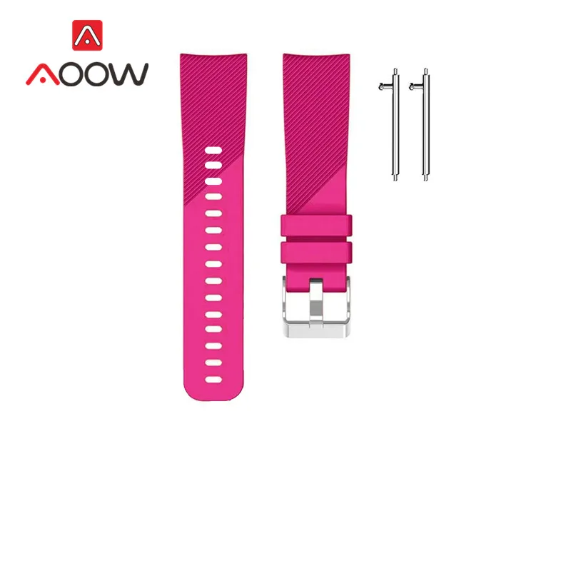 6 Силиконовый ремешок с цветочным принтом 20 мм для samsung Galaxy Active 42 мм gear Sport S2 Garmin vivoactive huawei Amazfit браслет - Цвет ремешка: 6