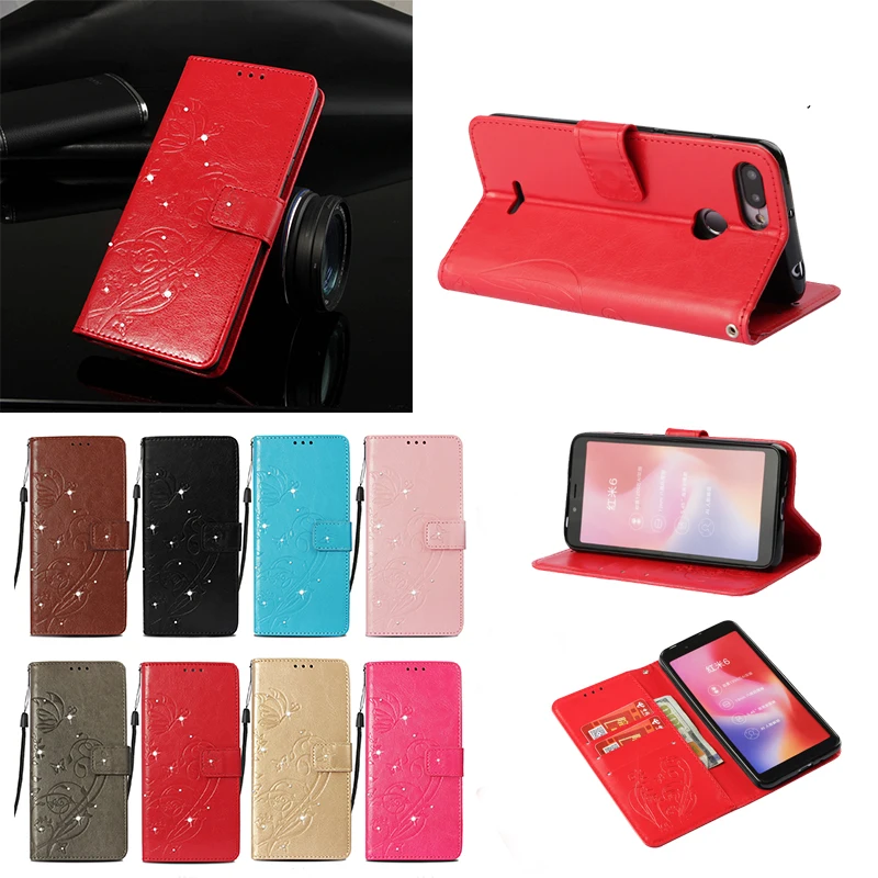 Чехол книжка для Xiaomi Redmi 6 M1804C3DG M1804C3DT M1804C3DH M1804C3DC M1804C3DE 6a|Чехлы-книжки| |