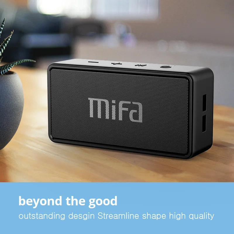 Mifa A2 Портативный беспроводной Bluetooth динамик с IPX7 водонепроницаемый супер бас беспроводной стерео динамик s поддержка TF AUX