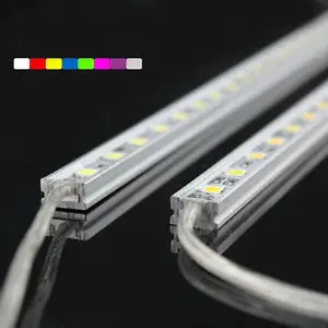 5X 30 светодиосветодиодный SMD5050 жесткая полоса Гриль свет бар паз
