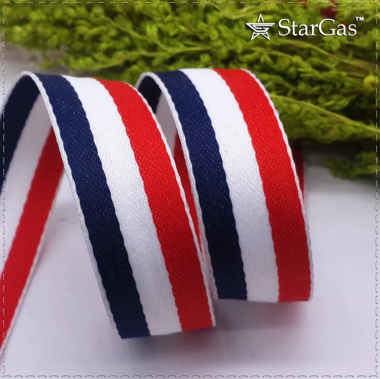 20 мм (1 м/лот) красный белый синий медали полосы Grosgrain ленты DIY аксессуары для