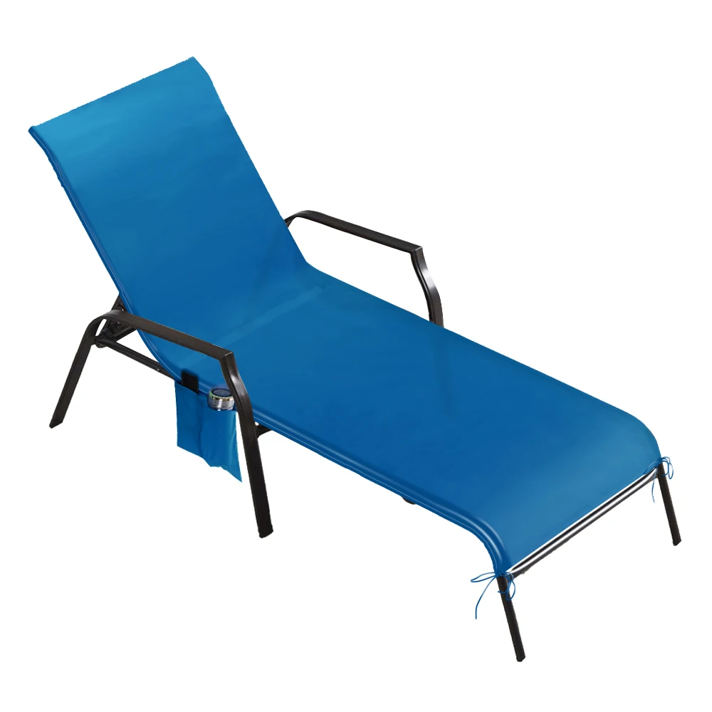 royal blue 214,5*75 см праздничный пляжный чехол для кресла для отдыха, полотенце, летняя классная кровать, пляжное полотенце для сада, шезлонг, коврик на стул с большим карманом - Цвет: royal blue