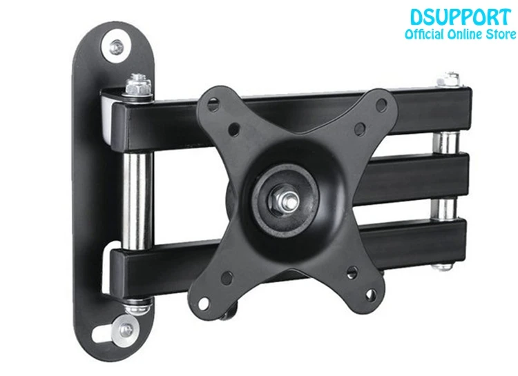 Шарнирный кронштейн для телевизора ЖК монитор настенное крепление поворот на