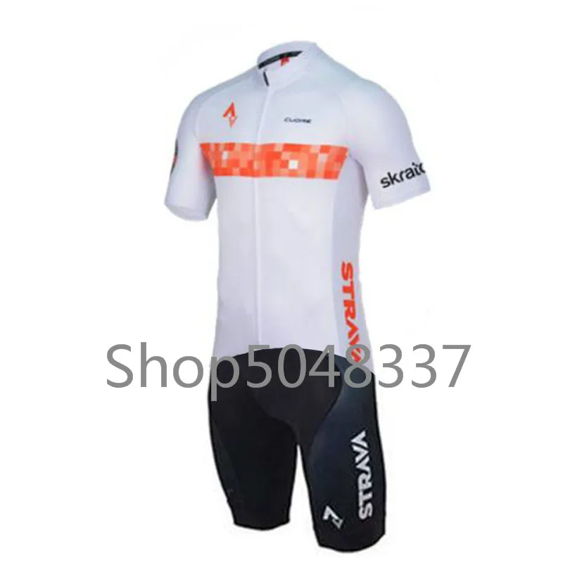 9 Triathlon Suit Men Sport Set Summer Cycling Jersey Pro Team Strava Ropa Ciclismo Maillot Boys Cycling Skinsuit - Color: 9