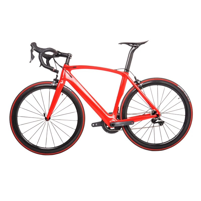 Фото Высококачественная карбоновая рама для шоссейного велосипеда di2 OEM дизайн aero