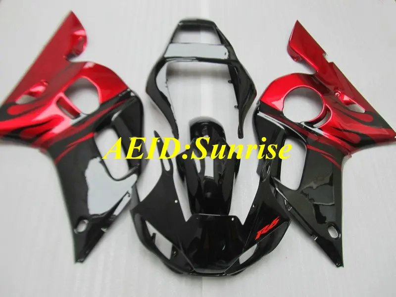 Комплект обтекателей для мотоцикла YAMAHA YZFR6 98 99 00 01 02 YZF R6 YZF600 1998 2000 2002 глянцевый