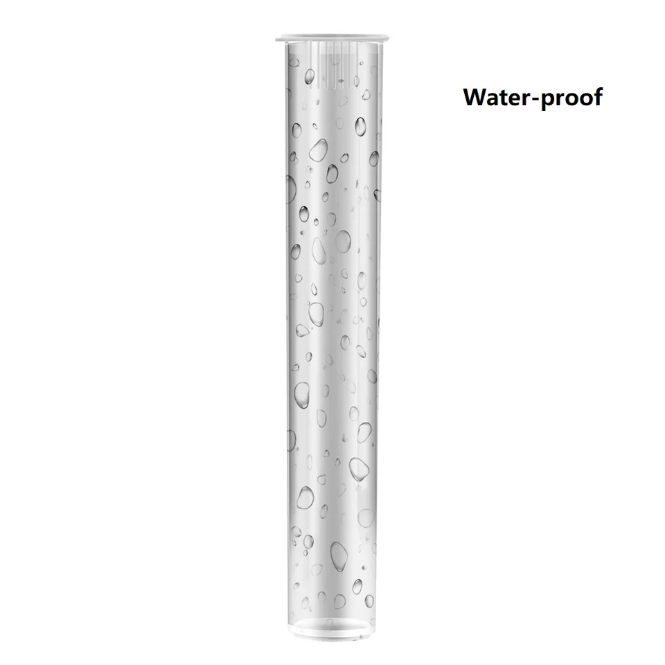 10 шт./партия Veeape контейнеры для сигарет doob tubes 120 мм прозрачные пластиковые Vape