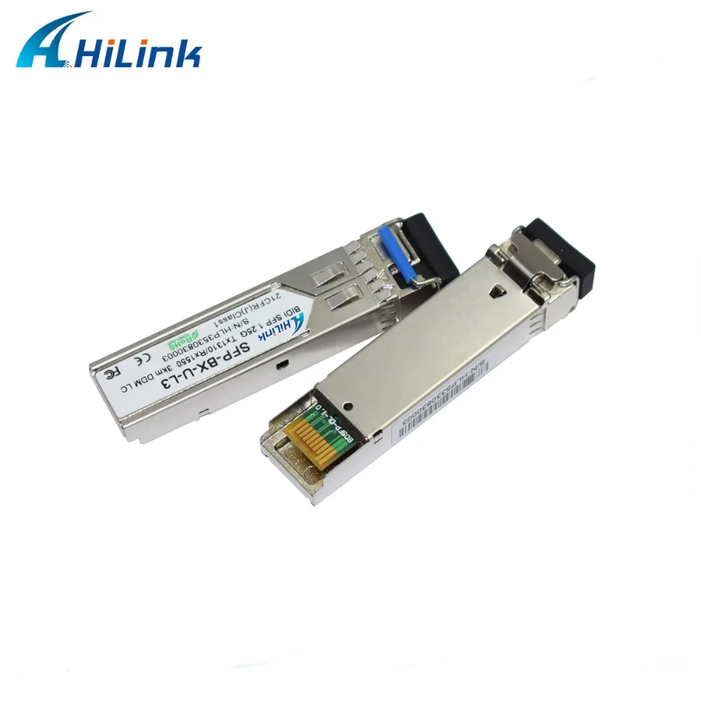 10 ~ 50 пар: 1 25G BiDi SFP 1310/1550nm 3KM LC/SC дополнительный DDM оптический приемопередатчик |
