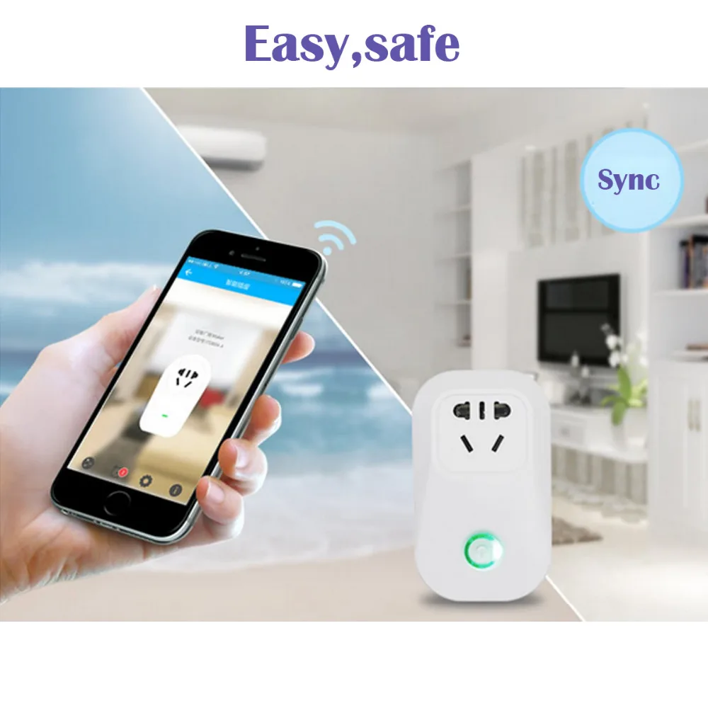 Умный выключатель Sonoff S20 с Wi Fi розетка дистанционным управлением контроллер