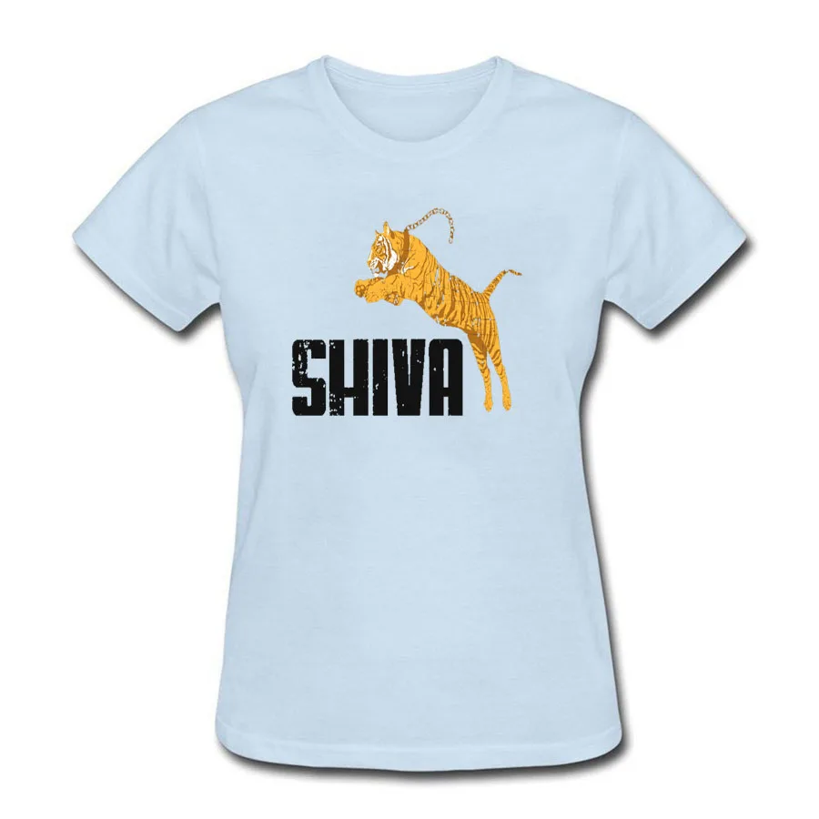 2018 Лидер продаж супер модные летние Забавные футболки с принтом Shivo Tiger Logo 100%