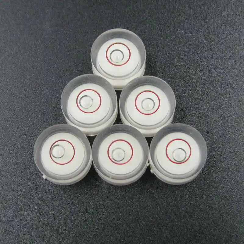 QASE пузырьковый уровень Круглый круглый спиртовой Bullseye белый в блистере 1 шт. 15*8 мм