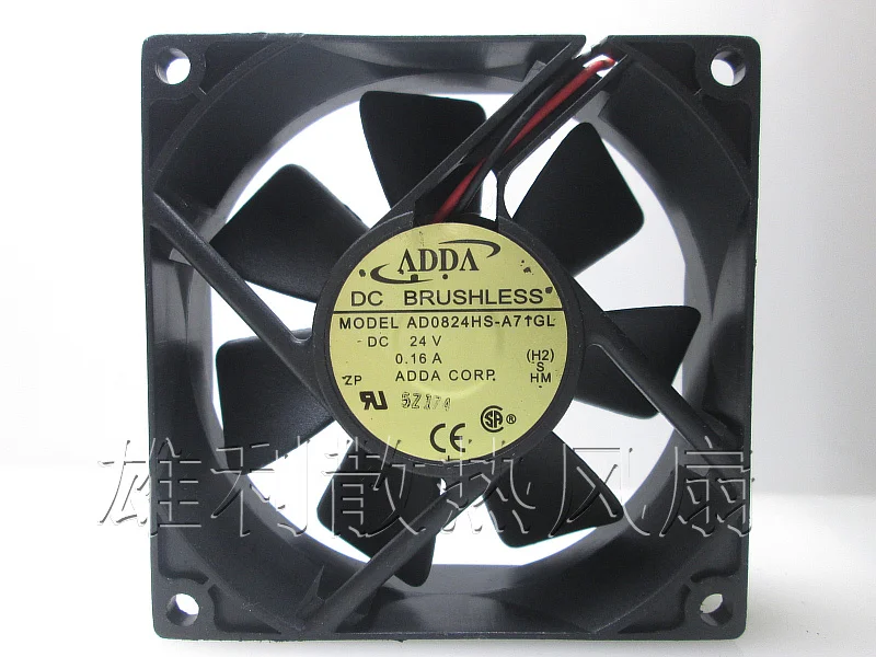 

Бесплатная доставка. Φ 24V 0.16A 8025 8CM 2-проводной AD0824HS-A71GL fan