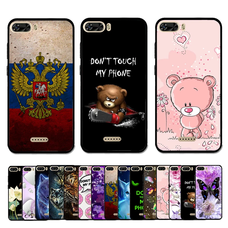 Чехол для телефона силиконовый чехол из тпу с рисунком волка телефона|Бамперы| |