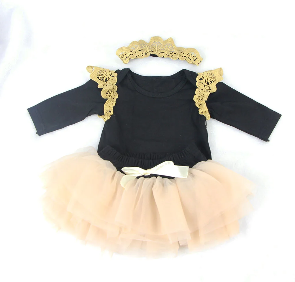 clothes as picture KEIUMI платье для куклы Reborn для девочек 22-23 дюймов, модная детская одежда, светильник, желтое платье, черная рубашка, аксессуары для новорожденных - Цвет: clothes as picture