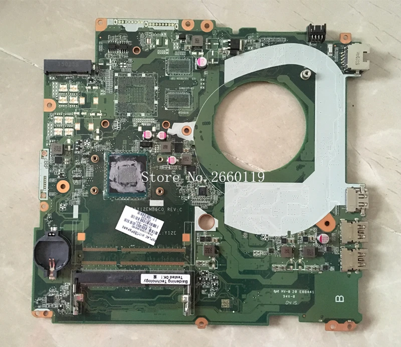 

Laptop motherboard for 17-F N3540 DAY12EMB6C0 787484-501 787484-601 787484-001,Fully tested