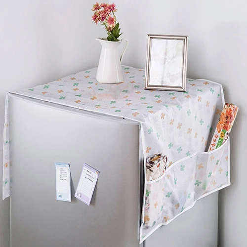 Fridge Refrigerator Dust Proof Cover Multi-Use Pouch Storage Kitchen Organizer | Дом и сад