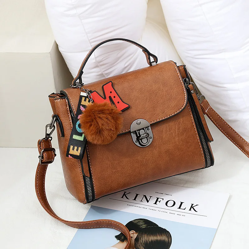 Винтаж Новый сумки для женщин 2019 женский брендовая кожаная сумочка высокое