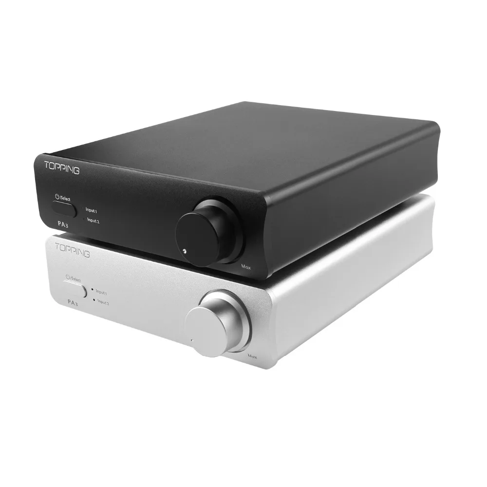 TOPPING PA3 TDA7498E Настольный HiFi Профессиональный мини-динамик высокомощный цифровой аудио усилитель 80 Вт* 2
