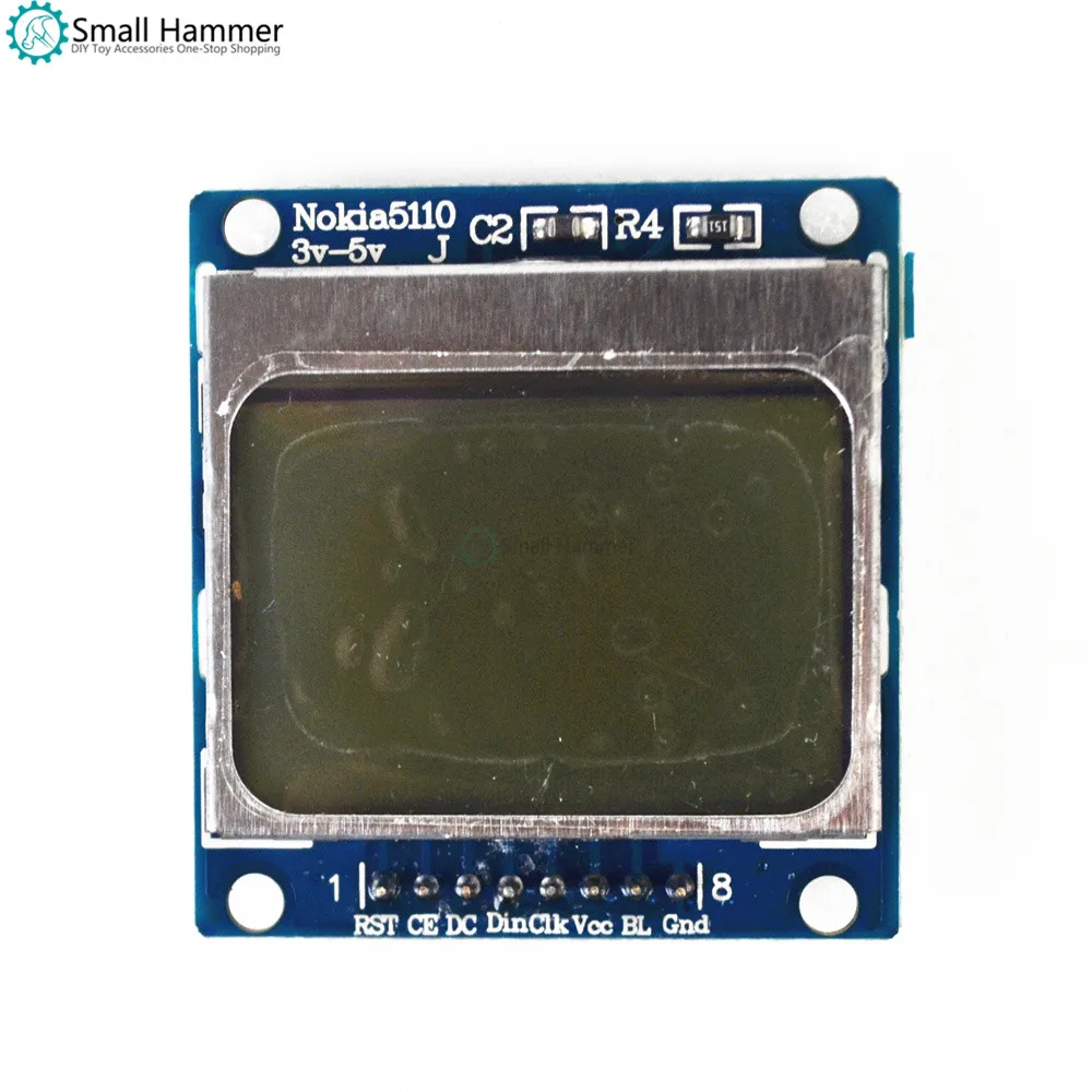 Макетная плата Blue MCU модуль ЖК экрана 5110 дюйма совместимый с экраном
