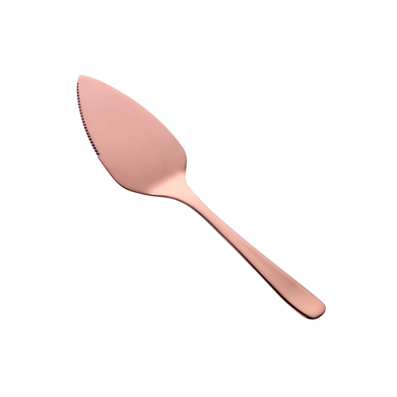 RG-1 cake shovel Лопатка для торта резак из нержавеющей стали Пицца с сыром пирог лопатки для теста с сервера золотой нож приспособления для выпечки хлеба - Цвет: RG-1 cake shovel