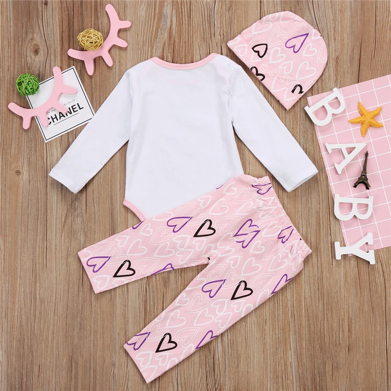 Pudcoco/Очаровательные боди с надписью my Heart bebe to daddy для маленьких девочек топы