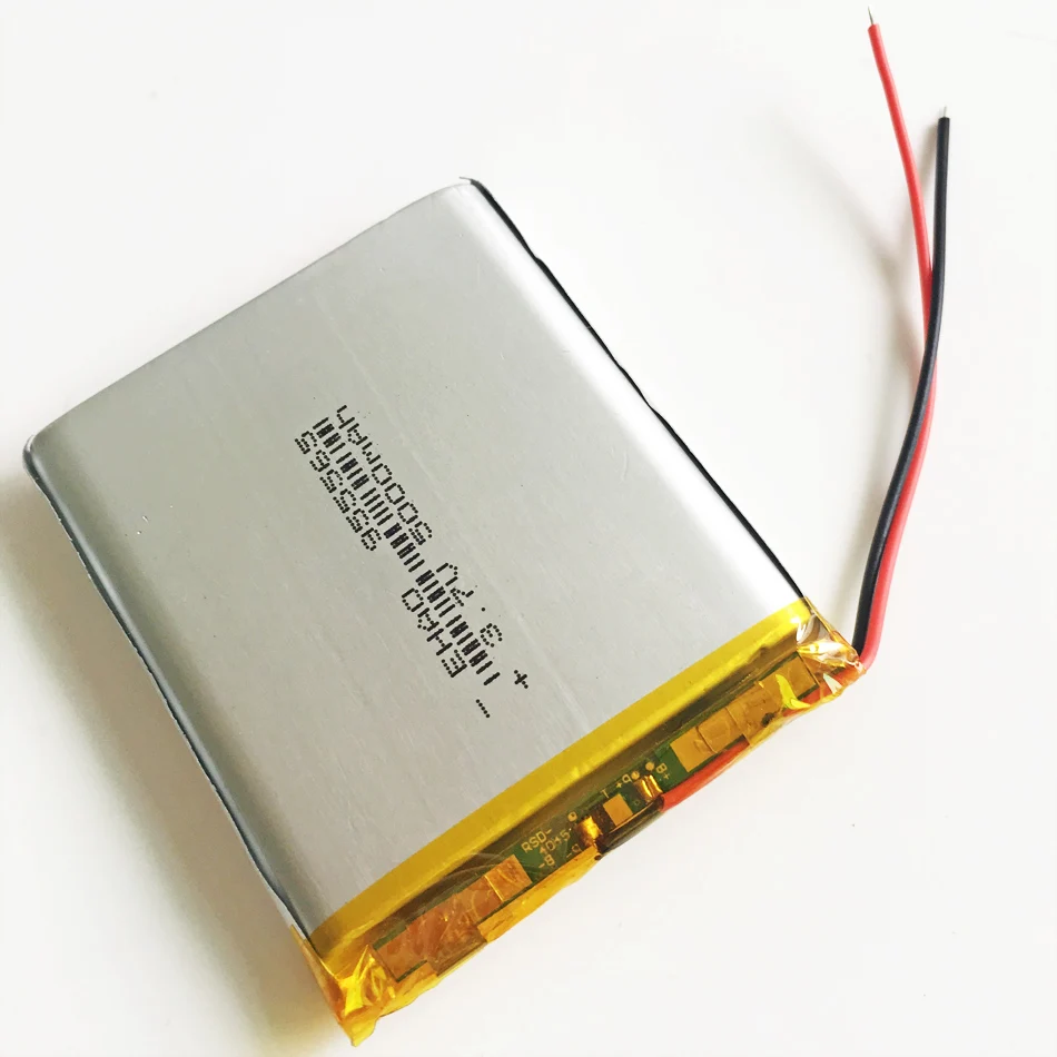 955565 3,7 V 5000mAh литий-полимерная аккумуляторная батарея LiPo для gps psp DVD PAD Электронная книга планшетный ПК ноутбук Внешний аккумулятор видео игра