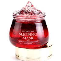 six peptide facial sleeping mask whitening moisturizing hydrating brightening jelly mask face skin care