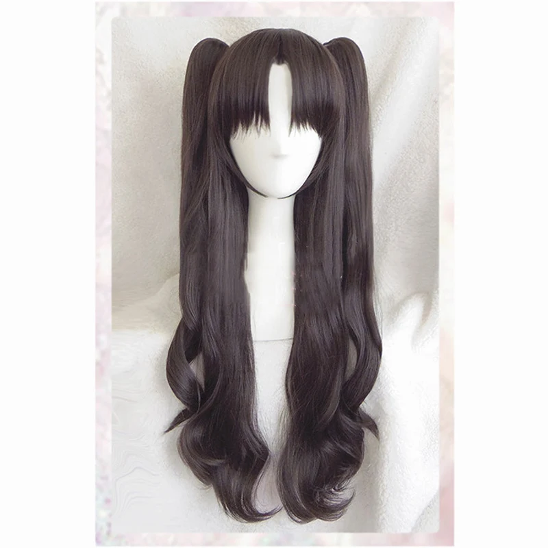 Tohsaka рин косплей парик Fate Grand Order/Fate Stay Night волнистые синтетические волосы аниме Order