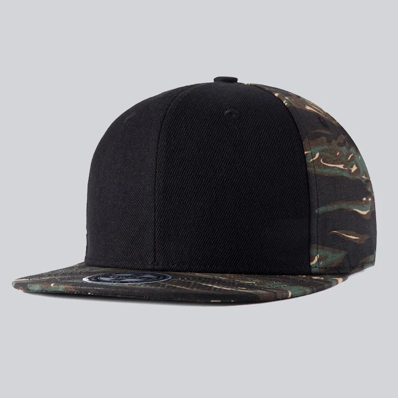 Новая камуфляжная кепка Snapbacks в стиле хип-хоп 6 панельная повседневная армейская