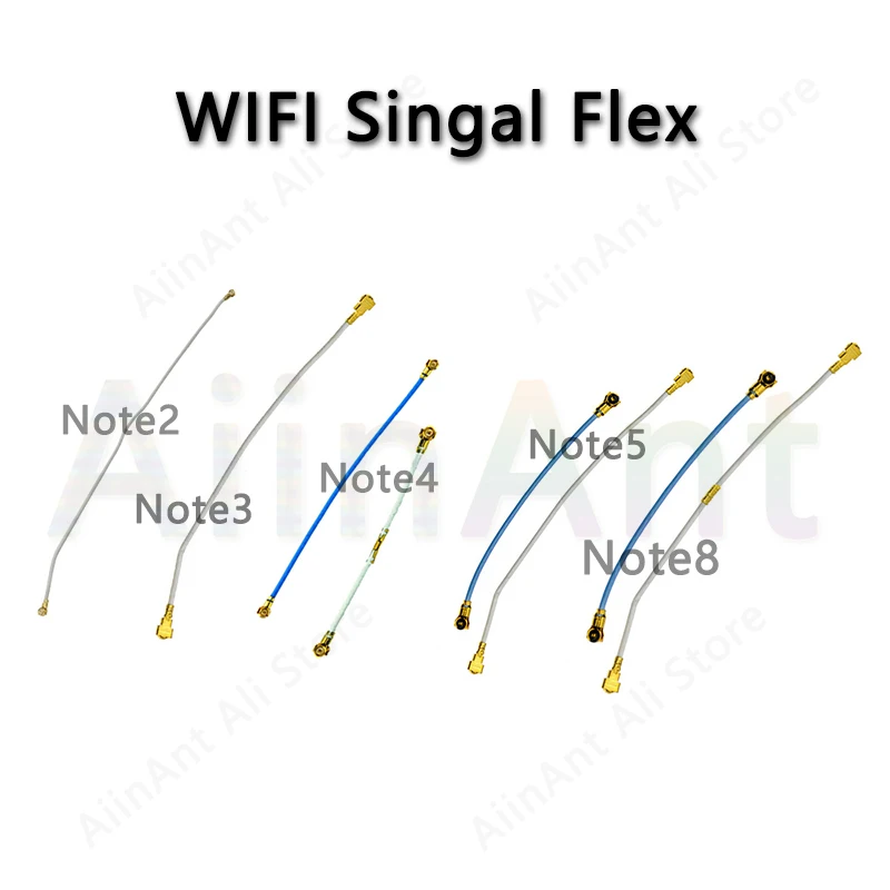Wi Fi кабель для Samsung Galaxy Note 2 N7100 3 N900 N9005 4 N910 5 N920 8|antenna signal flex cable|flex cableantenna |
